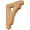 Ekena Millwork Imperial Arts & Crafts Smooth Bracket, Western Red Cedar, 3 1/2"W x 20"D x 24"H BKT04X20X24IMP03SWR - alternate 1